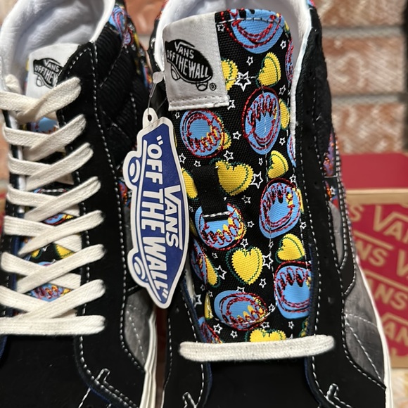 VANS SK8-HI 38 DX PW 'POSITIVITY PATCHWORK/BLACK' men’s size 9.5 - Picture 6 of 13